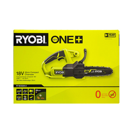 Ryobi RY18CS20A-0 Akku-Kettensäge 18 V ONE+ (ohne Akku)