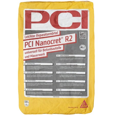 PCI Nanocret R2 20 kg – Leichter PCC-Reparaturmörtel für Beton und Stahlbeton