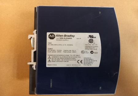 OUTLET Allen-Bradley 1606-XLE240EE Netzgerät Eingang 200-240VAC Ausgang DC24/10A