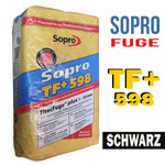 SOPRO TF+ TitecFuge Plus Fugenmörtel Mörtel 15 KG Schwarz 90