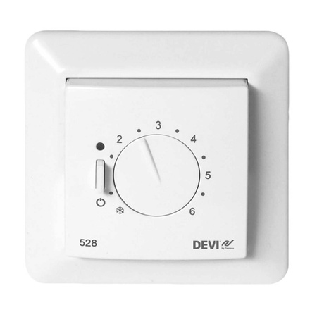 Danfoss Thermostat Devireg-530 verdeckte Temperaturregelung von +5 bis +35 °C