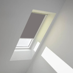 VELUX Rollladen Verdunkelungsrollo Rollo RFL MK06 1028SWL 118x78 cm Grau