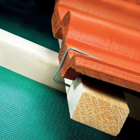 Universelle Sturmklammer Typ U BETONZIEGEL KOPFKLAMMER Betonpfannen 100STK