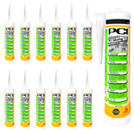 PCI Silcofug E 12 x 310 ml Sanitär Silikon Dichtstoff - 40 Schwarz