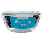 GLASSLOCK Mixing Bowl Frischhaltedose aus Glas - Salatschüssel Typ 4000 ml