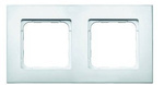 Somfy Abdeckdoppelrahmen Doppelrahmen Smoove Pure weiß 9015238