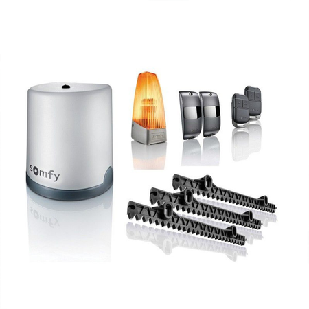 Outlet Somfy FREEVIA 400 Schiebetorantrieb Set mit Zubehör einfache Installation