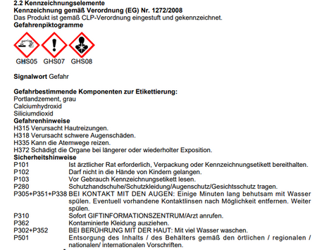 OUTLET WEBER.TEC 942 Hochsulfatwiderstandsfähige Bohrlochsuspension 20 KG