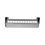 HAGER FZ12MK Patchpanel 12M Keystone TS-Schiene oder Montageplatte