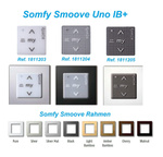 Somfy Smoove UNO IB+ Pure shine weiß Steuerung für Rolläden und Markisen