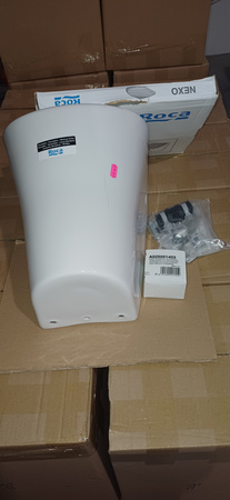 Outlet Roca NEXO Pissoir Urinal Soft-Close-Deckel Zulauf von hinten Weiß