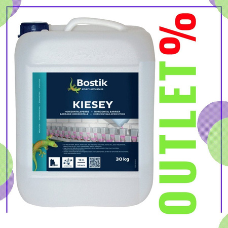 OUTLET BOSTIK KIESEY Horizontalsperren gegen Feuchtigkeit Horizontalstopp 30 KG