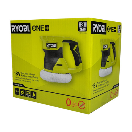 Ryobi RBP18150-0 Akku-Poliermaschine 18 V ONE+ Ø150 mm (ohne Akku)