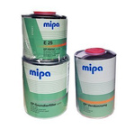 SET Mipa 2,5L: EP-Grundierfiller Set 2K Füller + Härter + Verdünnung Unterlage
