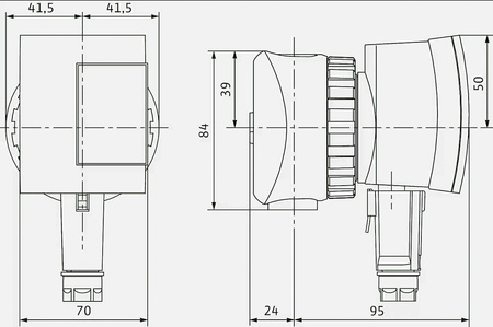Outlet Wilo-Star-Z NOVA Umwälzpumpe Brauchwasserpumpe Zirkulationspumpe