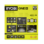Ryobi RLP18-0 LED-Panel-Arbeitsleuchte 18 V ONE+ (ohne Akku)
