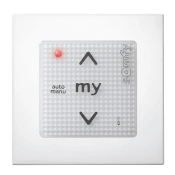 Somfy Smoove UNO IB+ Pure shine weiß Steuerung für Rolläden und Markisen