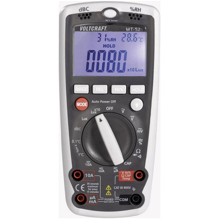 VOLTCRAFT 122900-62 MT-52 Multimeter