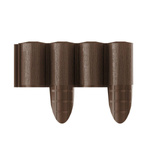 Cellfast Gartenpalisade 4 ECO Rasenkante Garten Natürlicher Look Braun 21,6 m