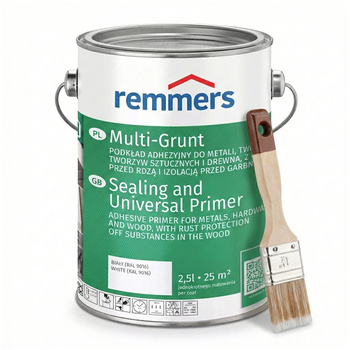 Set Bandloo Multi-Grunt 2,5 l mit Pinsel für saubere und schnelle Anwendung