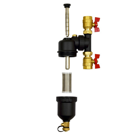 Magnetischer Wasserfilter IBO Filter I-003 / 1" Schlammabscheider 