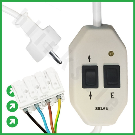 SELVE Motoreinstellschalter SE Antriebe Rollladen Einstellschalter 4-adrig