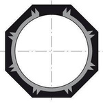 Somfy Oximo Torantrieb 50 io 6/17 Rollladen Laufwerk - Mitnehmer E-SW 60