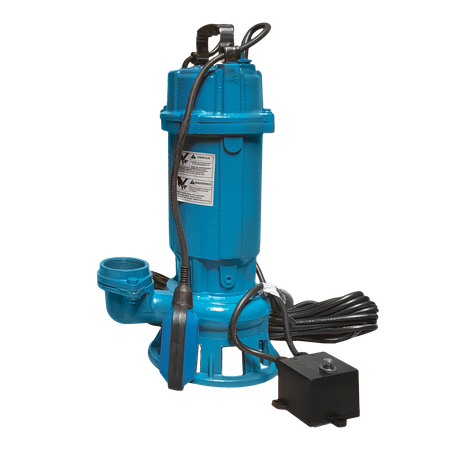 IBO Schmutzwasserpumpe FURIATKA 1500W Pumpe Kupplung Fäkalienpumpe Schneidmesser