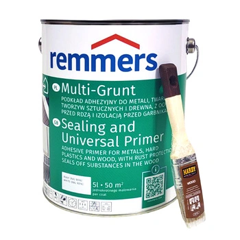 Set Bandloo Multi-Grunt 5 l mit Flachpinsel 1,5" für präzise Anwendung