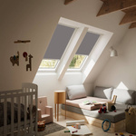 VELUX Rollladen Verdunkelungsrollo Rollo RFL MK06 1028SWL 118x78 cm Grau