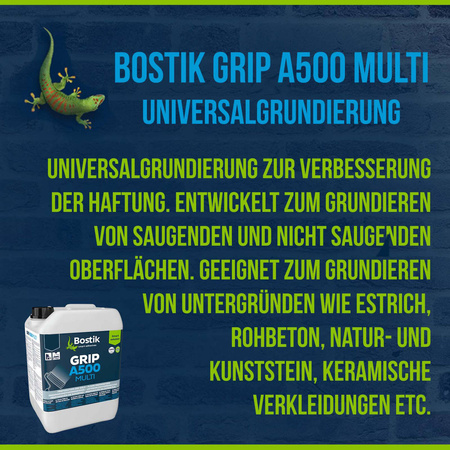 BOSTIK GRIP A500 multi weiß  Grundierung  Haftgrundierung 10 KG (NIBOGRUND G 17)