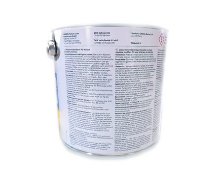Capacryl PU Vorlack Acryl Matt Wasserlösbarer Grundlack für Holz 2,4L Weiß