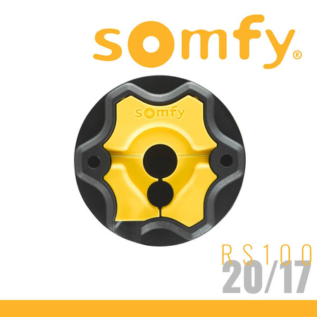 Somfy S&SO RS100 iO 20/17 Elektronischer Funk Rolladenmotor SMART Antrieb VVF 3m