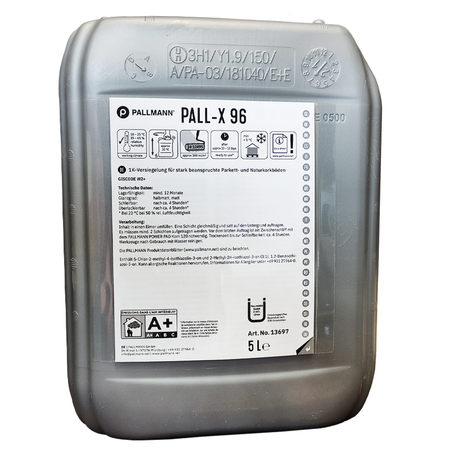 PALLMANN PALL-X 96 halbmatt Holzfußböden Naturkorkböden Parkettversiegelung 10 L