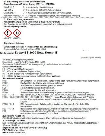 Remmers Epoxy BS 2000 New 5 kg RAL 7012 Basaltgrau Wasserbasierte, pigmentierte