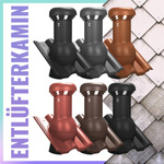 Entlüfterkamin TILE PRO DN 125 Braas Frankfurter Benders Mecklenburger ProDach